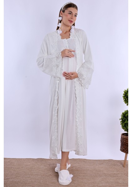 Ekru Hamile Lohusa Set fiyatları