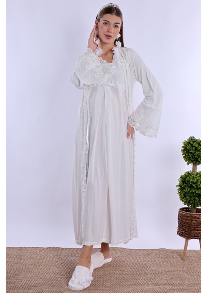 Ekru Hamile Lohusa Set