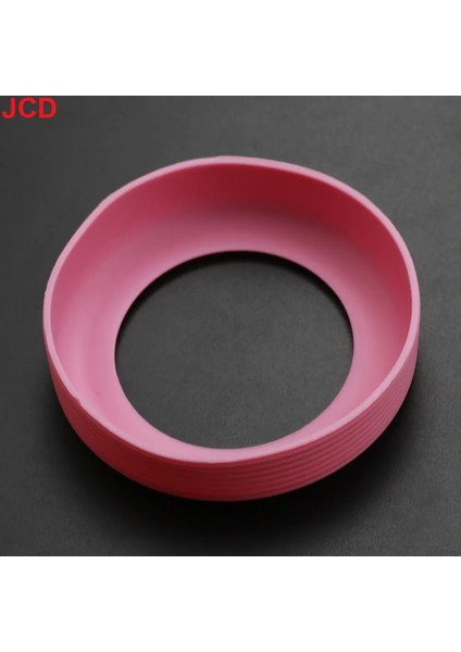 Jcd 16 Renk 8.5cm Silikon Kupa Alt Koruyucu Kapak Kupası Tutucu Dişli Kupa Alt Kapak 85MM Termos Kupa Taban Kolu Renk: Pembe (Yurt Dışından)