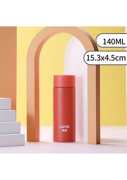 120ML Mini Termos Vakum Şişeler Kupası Yalıtımlı Paslanmaz Çelik Kupa Taşınabilir Wate Rbottle Sıcak Soğuk Garrafa Termica Kapasite: Resim/renk Olarak: 140ML Kırmızı (Yurt Dışından)