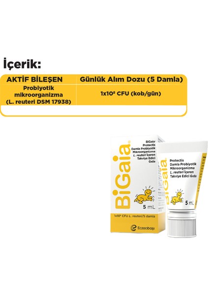Probiyotik Damla 5 mL x2 – 2 Aylık Kullanım - Sindirim Sistemi indirimleri