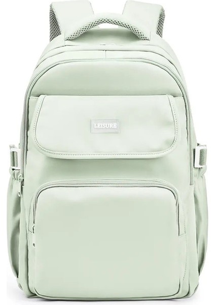 Genç Kızlar Için Sırt Çantası Ortaokul Ilköğretim Kitap Çantaları Hafif Seyahat Gündelik Gün Çantası Kadın 15 Inç Dizüstü Bilgisayar Backpackcolor: Yeşil (Yurt Dışından)