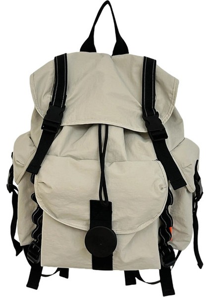 2025 Yeni - Stil Çapraz Sınır Sırt Çantası. Açık Hava Yürüyüşü Için Yeni - Stil Hafif ve Büyük Kapasiteli Bir Sırt Çantası, Moun Rengi: Fildişi Beyaz/boyut: 15 Inç (Yurt Dışından)