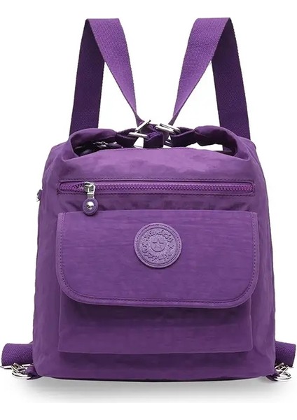 Kadınların Çok Yönlü Sırt Çantası-Şık 2'si 1 Arada Omuz ve Sırt Çantası, Modern Fashionistascolor Için Hafif Su Geçirmez Naylon Çanta: Altın (Yurt Dışından)