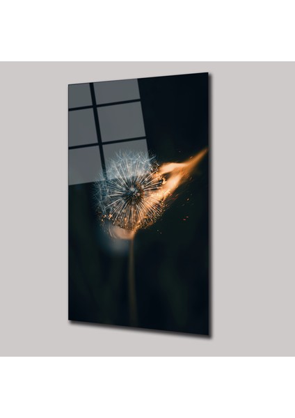 Zamansız Son - Dikey Cam Tablo - DEG0078