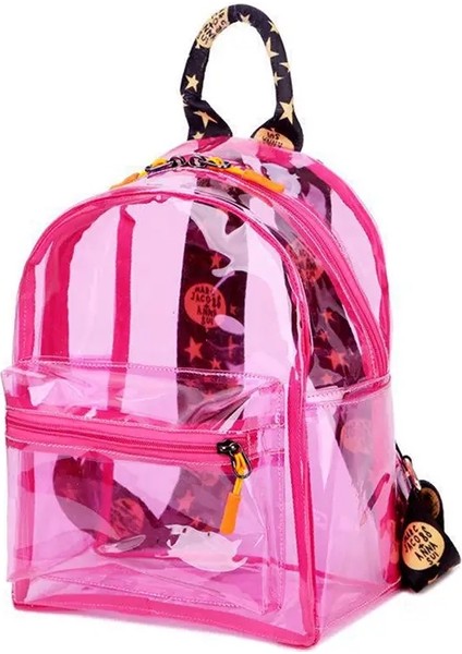 Tinyat Kadınlar Dalı Şeffaf Öğrenci Sırt Çantaları Su Geçirmez Mini Kapasitesi Kadınlar Için Seyahat Müzik Konserleri Müzik Konserleri Renk Kullanın: T9061PINK (Yurt Dışından)