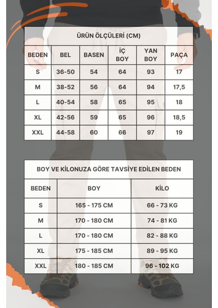Erkek Taş Rengi Kargo Cepli Pantolon Rahat Kesim Pamuklu Lastikli Bel fırsatları
