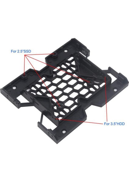 1 Adet 5,25 Inç - 3,5 Inç 2,5 Inç Soğutma Fanı Braketi SSD HDD Braketi (Yurt Dışından) fırsatları