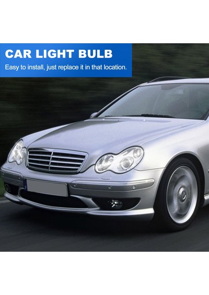 H8 H11 H16 LED Sis Lambası Ampulü, Soğuk Beyaz 6500K (2'li Paket) (Yurt Dışından) fırsatları