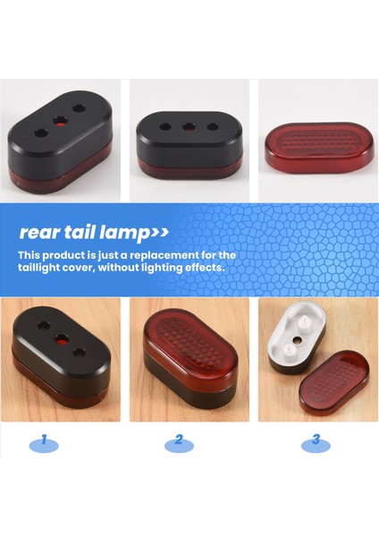 Nınebot Max G30 Scooter Aksesuarları Için Arka Lamba Fren Lambası Kapağı (Yurt Dışından) fırsatları