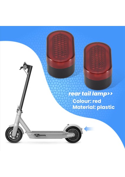 Nınebot Max G30 Scooter Aksesuarları Için Arka Lamba Fren Lambası Kapağı (Yurt Dışından) indirimleri