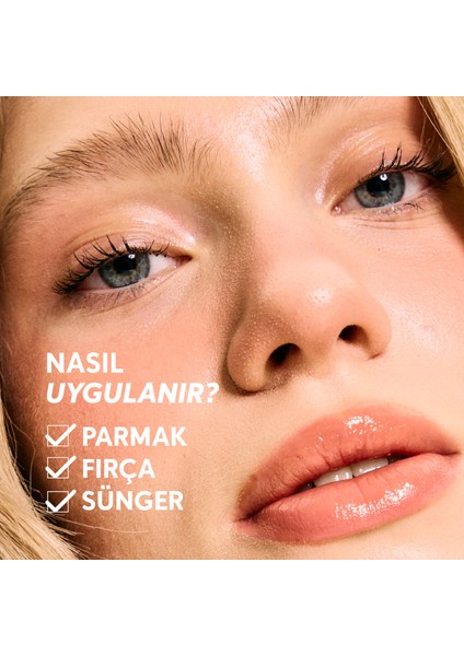 Allık Ruj Göz Farı Glow Tint Soft Mocha | Nemlendirici Makyaj | 504 Nude | Hyaluronik Asit Peptit