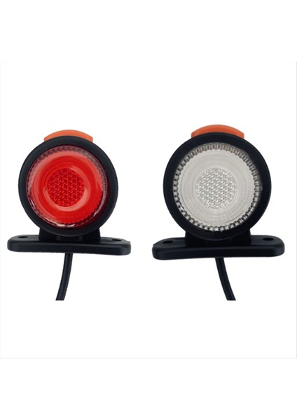 2 Adet Araç Kamyon Yan Işaretleme Lambası 12/24V LED Gösterge Lambası (Yurt Dışından) fiyatları