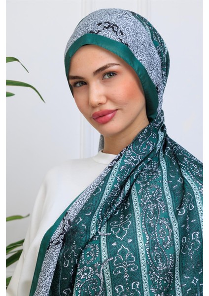 Zarif Paisley Desenli Dijital Soft Şal indirimleri