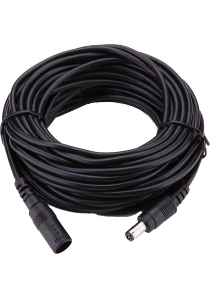 Dc 12V Güç Uzatma Kablosu 5,5x2,1 mm Güç Kablosu 12 M (Yurt Dışından)