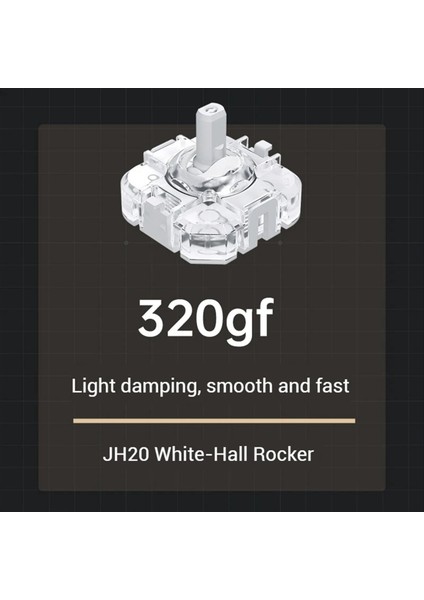 Machenıke G6PRO G5PRO V2/thunderobot G80 Beyaz Için Sıcak Değiştirmeli Joystick (Yurt Dışından) fiyatları