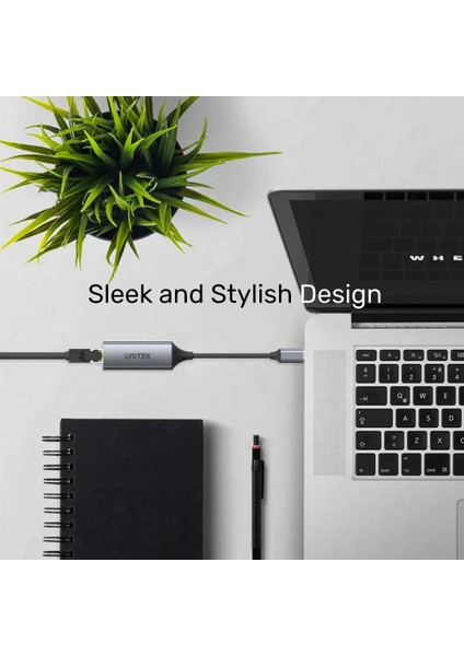 Unıtek Usb3.1 Type-C To Gıgabıt Ethernet Dönüştürücü (U1312A)