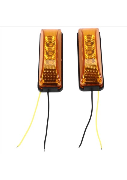 Adet 3,9 Inç 3 Ledli Kamyon Römork Ön Arka LED Yan Işaret Lambası (Yurt Dışından) fırsatları