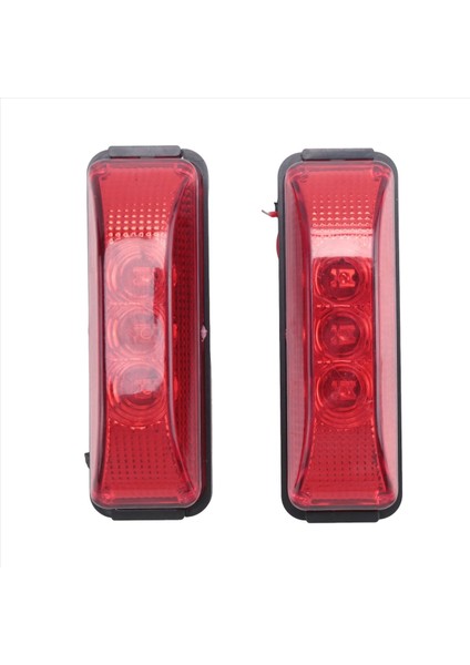 Adet 24V 3.9 Inç 3 LED Kamyon Römork Kırmızı Işık LED Yan Işaret Işıkları (Yurt Dışından) fiyatları