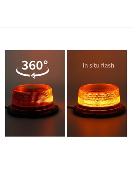 Araba 12V 24V LED Acil Durum Flaş Işıkları Manyetik Montajı (Yurt Dışından) indirimleri