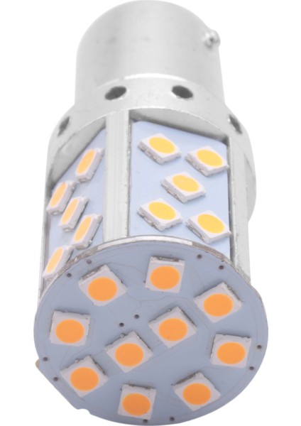 1156 P21W 3030 35 Smd Araba Dönüş Sinyal Lambaları Amber Aydınlatma 12V 24V (Yurt Dışından) indirimleri