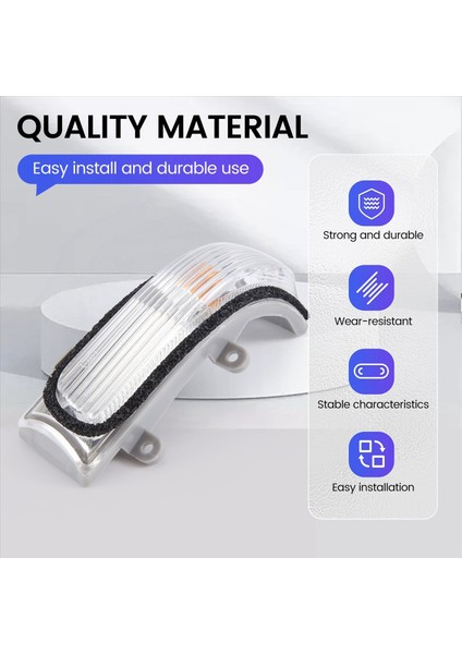 Camry 06-11 Vios 2008-2013 Için Sol Yan Dikiz Aynası Dönüş Sinyali (Yurt Dışından) indirimleri