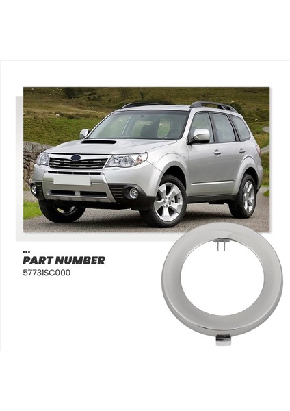 Subaru Forester Için 1 Adet Ön Krom Sis Farı Kapağı (Yurt Dışından) fırsatları