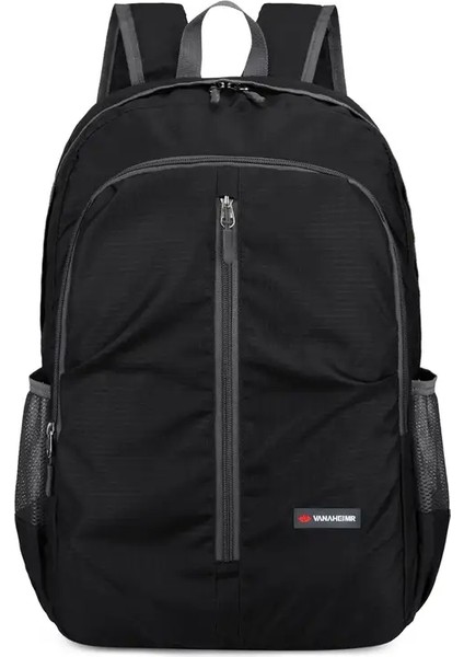 30L Açık Katlanabilir Ultralight Sırt Çantası Kamp Için Seyahat Yürüyüşü Erkekler Kadınlar Su Geçirmez Balıkçılık Bisiklet Katlanır Sırt Çantası Daypackcolor: Siyah (Yurt Dışından)