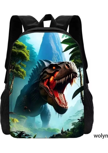 Yeni Dinozor Okulu Sırt Çantası, Çocuklar Için Çocuk Okul Çantaları, Hafif Karikatür Hayvan Baskıları Çocuk Sırt Çantası Çantası Dalı Renk: XHOO1-SB-198-A5 (Yurt Dışından)