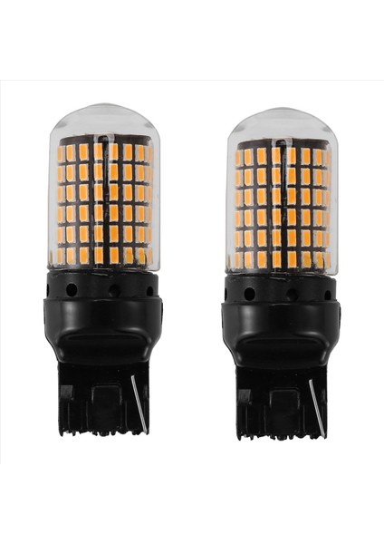 2x 7440 Süper Parlak Ampul Amber Geri Vites Sinyal Lambası Için (Yurt Dışından)