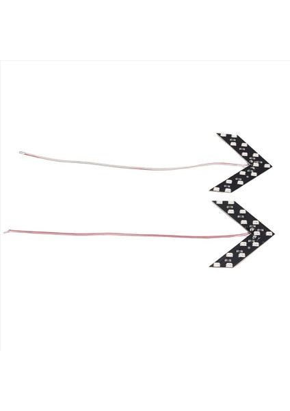 2 Adet 14 Smd Araba LED Dikiz Aynası Gösterge Sinyal Lambası, Kırmızı Işık (Yurt Dışından) fiyatları