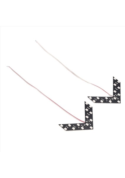 2 Adet 14 Smd Araba LED Dikiz Aynası Gösterge Sinyal Lambası, Kırmızı Işık (Yurt Dışından) modelleri