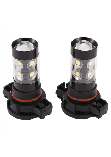 2x 50W Süper Beyaz LED Sis Farları Sürüş Ampulleri Gündüz Farı (Yurt Dışından)