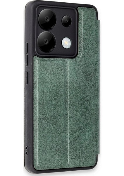Xiaomi Redmi Note 13 Pro 5g Kılıf Flip Cover - Koyu Yeşil (K95) fiyatları