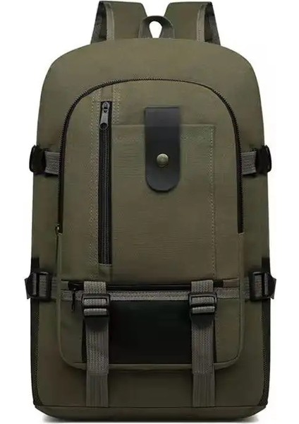 Su Geçirmez Iş 15.6 16 17 Inç Dizüstü Bilgisayar Sırt Çantası Erkek USB Defter Okul Seyahat Çantaları Erkekler Hırsızlık Karşıtı Okul Sırt Çantası Mochila Renk: Yeşil (Yurt Dışından)