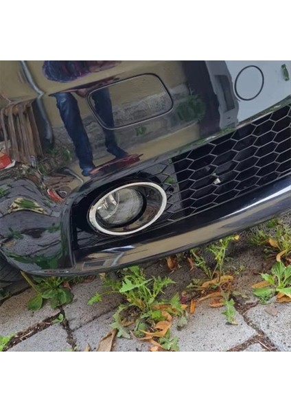 Audi A4 B8 2009-2012 Için Krom Araç Ön Sis Farı Halkaları Kaplaması (Yurt Dışından) indirimleri