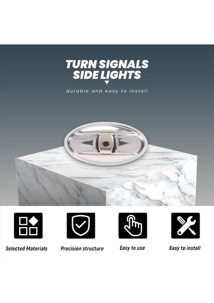 Citroen C2 Elysee Picasso Peugeot 307 Için 2 Adet Araba Sinyal Lambası (Yurt Dışından) fırsatları