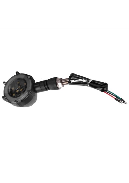 Adet Motosiklet Dönüş Sinyali Modifiye LED Iki Renkli Dairesel Flama (Yurt Dışından) indirimleri