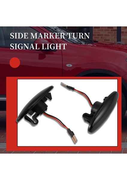 Nissan Qashqai Dualis Için LED Çamurluk Yan Işaret Sinyal Lambaları (Yurt Dışından) indirimleri