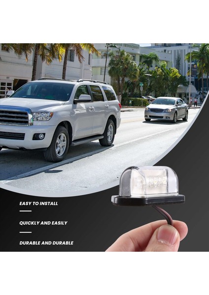 12/24V 3 LED Plaka Etiket Işığı (Yurt Dışından) modelleri