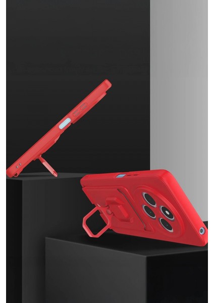 Xiaomi Redmi 14C Kılıf Zuma Kartvizitli Yüzüklü Silikon - Lacivert (K95) modelleri