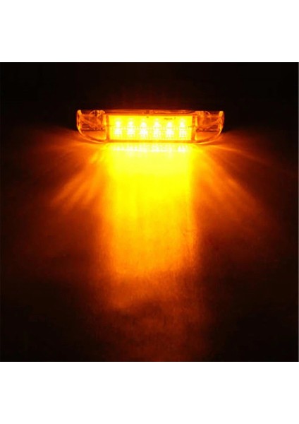 Inç Amber LED Işık 12V Kapalı Şerit Çubuk Işıkları 6led Karavan Deniz Teknesi (Yurt Dışından) modelleri