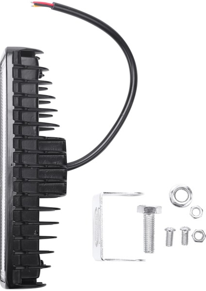48W Çalışma Işığı LED Işık Çubuğu Beyaz Sarı Araba Aksesuarları 12V (Yurt Dışından)