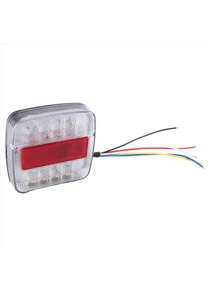 12V LED Kare Lamba Iki Renkli Arka Lamba Araba Malzemeleri Beyaz Kapak (Yurt Dışından) modelleri