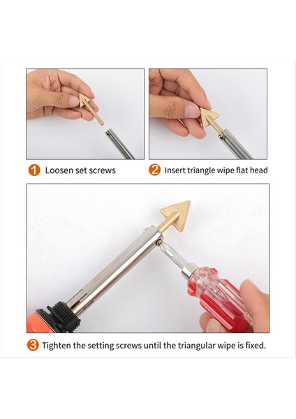 Araba Tampon Onarımı Için 4 Adet Kaynak Yedek Ucu Lehim Ucu (Yurt Dışından) fiyatları