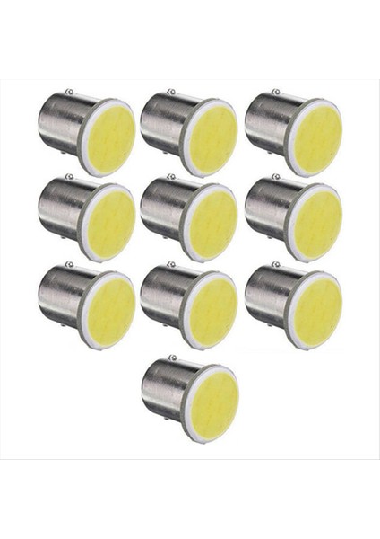 10 Adet Beyaz 1156 BA15S P21W LED Araba LED 1156 Lambası (Yurt Dışından)