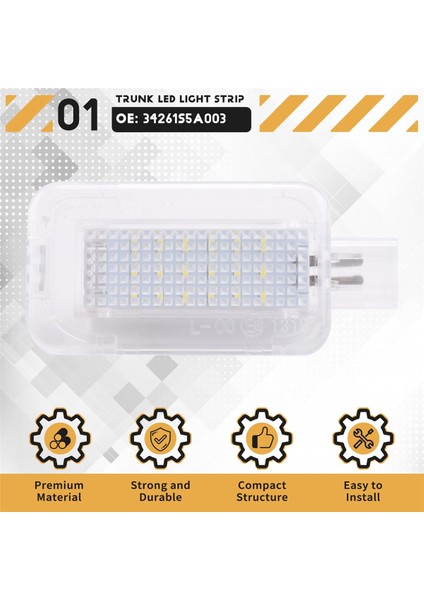 18-Smd LED Bagaj Bölmesi Işığı Kargo Alanı Işığı Kapı Lambası (Yurt Dışından) fırsatları