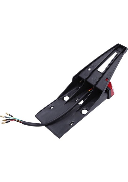 Off-Road Araçlar Için Wd 12VLED Arka Çamurluk Stop Lambası Çamurluk Kırmızısı (Yurt Dışından)