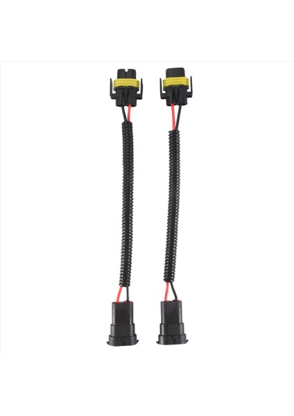 Adet 9006'DAN H11 H8 Far Sis Lambası Dönüşüm Konnektörü Kablolaması (Yurt Dışından)