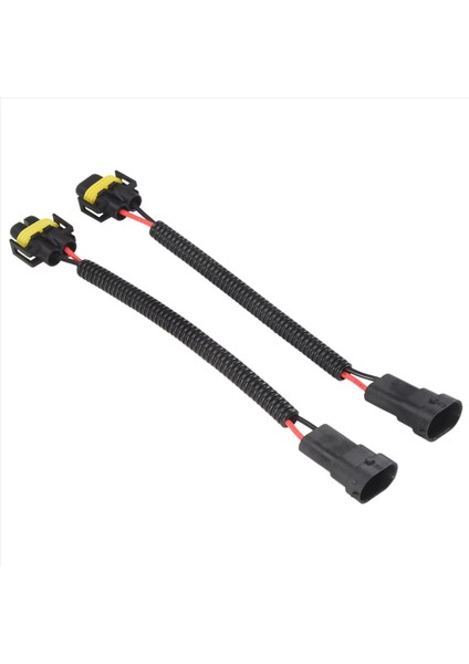 Adet 9006'DAN H11 H8 Far Sis Lambası Dönüşüm Konnektörü Kablolaması (Yurt Dışından) modelleri